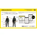 Heller German Infantry figura makett