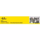 Heller German Panzergrenadiers figura makett
