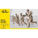 Heller Britische Infanterie 8. Armee figura makett