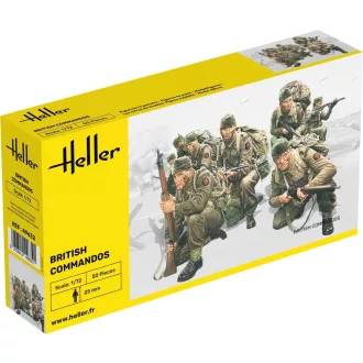 Heller Britische Kommandotruppen figura makett