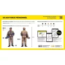 Heller US Air Force Personal figura makett
