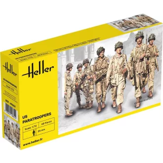 Heller US Fallschirmjäger figura makett