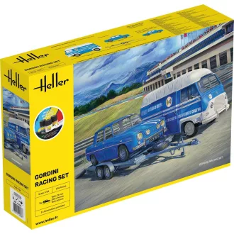 Heller STARTER KIT Gordini Racing Set autó makett