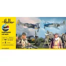 Heller STARTER KIT Normandy Airwar dioráma makett