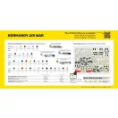 Heller STARTER KIT Normandy Airwar dioráma makett