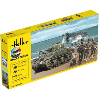 Heller STARTER KIT Omaha Beach dioráma makett
