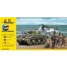 Heller STARTER KIT Omaha Beach dioráma makett