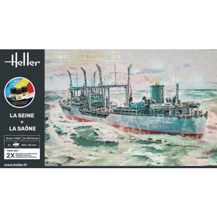 Heller STARTER KIT LA SEINE + LA SAONE TWINSET makett