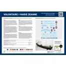 Heller STARTER KIT Twin Set Volontaire + Marie Jeanne hajó makett