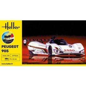 Heller STARTER KIT Peugeot 905 makett