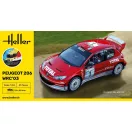 Heller STARTER KIT Peugeot 206 WRC'03 autó makett