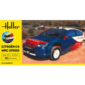 Heller STARTER KIT Citroën C4 WRC Speed makett