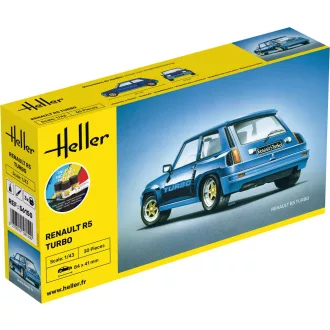 Heller STARTER KIT Renault R5 Turbo autó makett