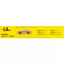 Heller STARTER KIT MB 450 SL autó makett