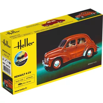 Heller STARTER KIT Renault 4 CV autó makett