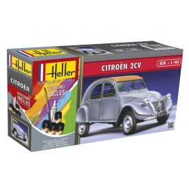 Heller STARTER KIT Citroen 2 CV makett