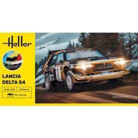 Heller STARTER KIT Lancia Delta S4 makett