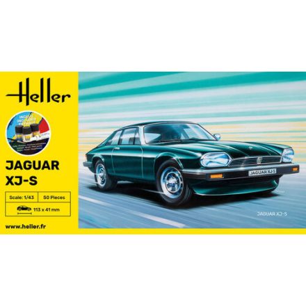 Heller STARTER KIT Jaguar XJS makett