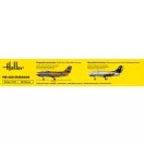 Heller STARTER KIT MD 450 Ouragan repülő makett