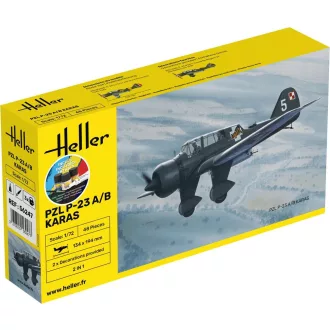 Heller STARTER KIT PZL 23 Karas repülő makett