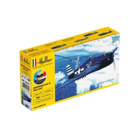 Heller STARTER KIT F6F Hellcat makett
