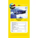 Heller STARTER KIT F6F Hellcat repülő makett
