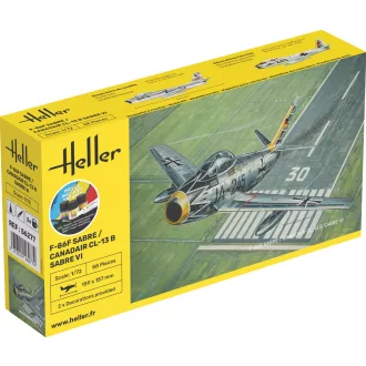   Heller STARTER KIT F-86F Sabre / Canadair CL-13 B Sabre VI repülő makett