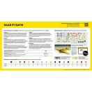 Heller STARTER KIT SAFIR 91 repülő makett