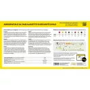 Heller STARTER KIT Alouette III Sécurité Civile helikopter makett