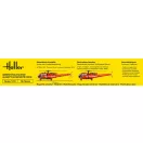 Heller STARTER KIT Alouette III Sécurité Civile helikopter makett