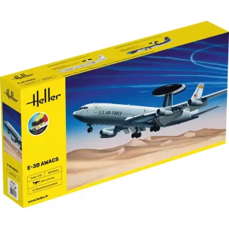 Heller STARTER KIT E-3B Awacs repülő makett