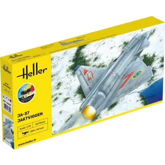 Heller STARTER KIT Ja-37 Jaktviggen repülő makett