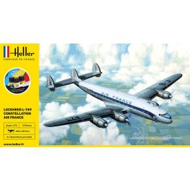 Heller STARTER KIT L-749 Constellation A.F. makett