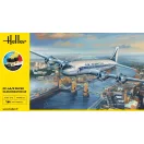 Heller STARTER KIT DC6 Super Cloudmaster AF repülő makett