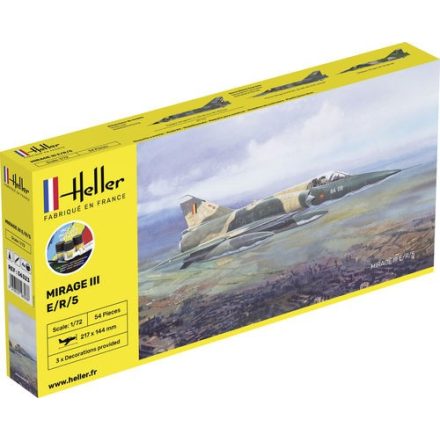 Heller STARTER KIT Mirage III E makett