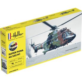 Heller STARTER KIT Super Puma AS 332 M0 makett