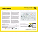 Heller STARTER KIT Mirage 2000 C repülő makett
