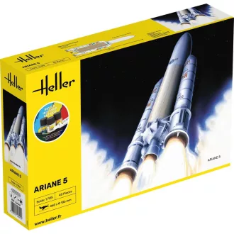 Heller STARTER KIT Ariane 5 űrrakéta makett