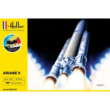 Heller STARTER KIT Ariane 5 makett