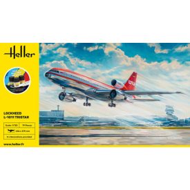 Heller STARTER KIT Lockheed L-1011 Tristar makett