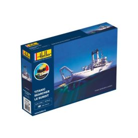   Heller STARTER KIT Titanic Searcher "Le Suroit" makett
