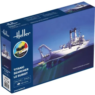 Heller STARTER KIT Titanic Searcher Le Suroit hajó makett