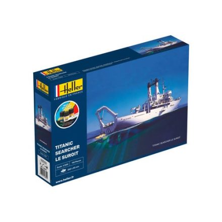 Heller STARTER KIT Titanic Searcher "Le Suroit" makett