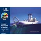 Heller STARTER KIT Titanic Searcher Le Suroit hajó makett