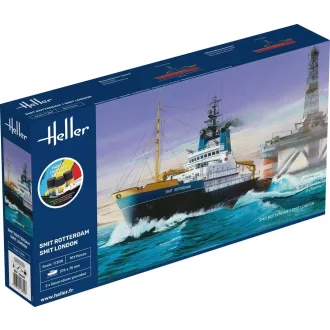 Heller STARTER KIT Smit Rotterdam / Smit London hajó makett