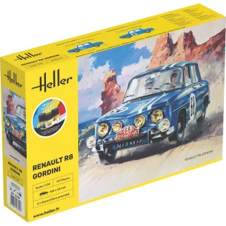 Heller STARTER KIT Renault R8 Gordini autó makett