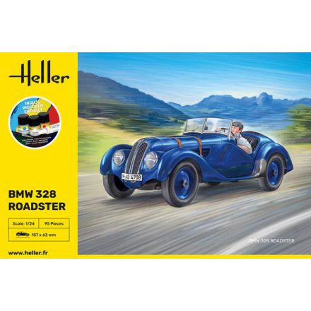 Heller STARTER KIT BMW 328 Street Version makett