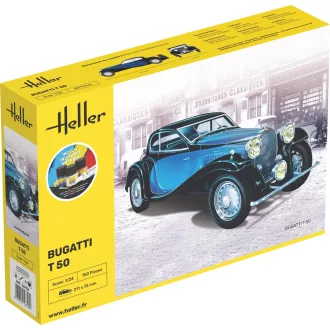 Heller STARTER KIT Bugatti T 50 autó makett
