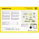 Heller STARTER KIT Bugatti T 50 autó makett