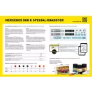 Heller STARTER KIT 500 K Special Roadster autó makett